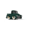 Biriktirilebilir 1953 Chevy Pickup Model Araba - Yeşil