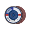 Bosch Professional 3 Adet Flap Disk Seti X431 Standard for Metal, Çelik ve Paslanmaz Çelik Taşlama için, Açılı, 115 mm, Kum Kalınlığı 40/60/80, Küçük Avuç Taşlama Makineleri için Uygundur