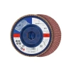 Bosch Professional 3 Adet Flap Disk Seti X431 Standard for Metal, Çelik ve Paslanmaz Çelik Taşlama için, Açılı, 115 mm, Kum Kalınlığı 40/60/80, Küçük Avuç Taşlama Makineleri için Uygundur