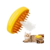 Buharlı Kedi Fırçası ve Kendini Temizleyen Masaj Fırçası