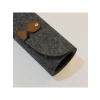 Büyük Boy Koyu Gri Keçe Mousepad, 50x100 CM