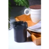 Çakmaklık Hazneli Küllük - Siyah Plastik Oto Kül Tabağı