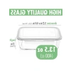 Cam Tekli Saklama Kabı (400 cc)