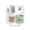 Catnipli Doğal Kedi Yalama Topu - Avokado Şeklinde, 6 Cm