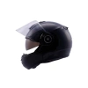 Çene Açılır Motosiklet Kaskı - Pearl Black