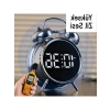 Çift Alarm Fonksiyonlu LED Ekranlı Masa Saati