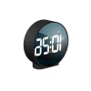 Çift Alarmlı LED Touch Snooze Masa Saati - Siyah