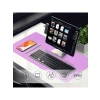 Çift Taraflı Deri Mouse Pad, 60x30 cm, Kaymaz ve Suya Dayanıklı