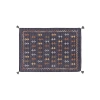 Çift Taraflı Pamuk ve Polyester Halı 120x180