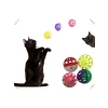 Çıngıraklı Kedi Topu - Eğlenceli Sesli Oyuncak (2 Adet)