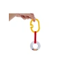 Çıngıraklı Puset Halkası - Sarı Oval