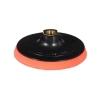 Cırtlı Disk Zımpara Altı, 115 mm, Kırmızı, Plastik Köpük Arayüz