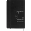 Çizgili Cep Boy Yumuşak Kapak Defter - 9x14 cm, Siyah