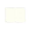 Çizgili Mercan Renk Defter - 17x24 cm, Sert Kapak
