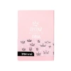 Çizgili Şeker Pembe Note Defter 15 x 21 cm