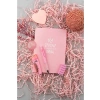 Çizgili Şeker Pembe Note Defter 15 x 21 cm