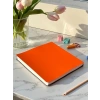 Çizgisiz Not Defteri, PU Deri Kapak, Kare 16,5x16,5 cm