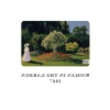 Claude Monet Temalı 4lü Defter Seti - Çizgisiz, 192 Sayfa
