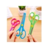 Çocuklar için Güvenli Korumalı Okul Makası, Ergonomik Tasarım, Pembe-Sarı