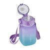 Çocuklar İçin Pipetli Motivasyon Matarası - 1100 ml
