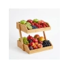 Çok Amaçlı Bambu Organizer Raf - 2 Katlı (26x32x23 cm)