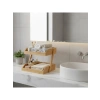 Çok Amaçlı Bambu Organizer Raf - 2 Katlı (26x32x23 cm)