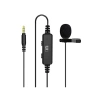 Çok Yönlü Klipsli Yaka Mikrofonu - 3.5mm Bağlantı