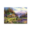 Dağlarda Günbatımı Temalı 1000 Parça Puzzle