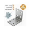 Dayanıklı Metal L Demir Köşebent Seti (30x40x40 mm, 50 Adet)