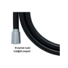 Dayanıklı Siyah PVC Duş Hortumu, 150 cm
