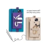 Defter Üstü Telefon Kılıfı Koyu Kırmızı