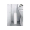 Değiştirilebilir Fırçalı Tuvalet Fırçası - Çelik, Beyaz, 48 cm Uzunluk