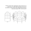 Dekoratif Bahçe Çiti 10lu Set - 330 cm Uzunluk