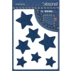 Denim Jeans Onarım ve Dekoratif Yıldız Kot Arma Patch