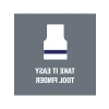 Derin Lokma Anahtar 1/2 inç, Menekşe Rengi, 16,0 mm