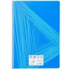Desenli Spiralli Defter, A4, 80 Yaprak, Çizgili