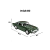 Diecast Metal Model Araba, Aston Martin DB5, 1:24 Ölçek