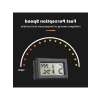 Dijital Nem Ölçer ve Termometre, Geniş LCD Ekranlı