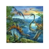 Dinozor Temalı 3x49 Parça Puzzle