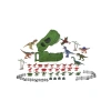 Dinozor Temalı Heykelciğe Dönüşen Oyun Seti