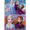 Disney Frozen Temalı 2x12 Parça Puzzle Seti