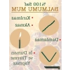 Doğal Balmumu Dilek Mumu Seti (40 Adet Yeşil)