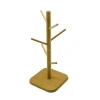 Doğal Bambu Kupa Bardak Askısı, 6lı Stand