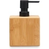 Doğal Bambu Sıvı Sabunluk, Ekolojik Tasarım, Banyo ve Mutfak İçin, 300 ml Kapasite