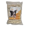 Doğal Deri Beyaz Burgu Köpek Ödül Çubuğu, 350 gr