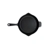Döküm Yuvarlak Izgara Tava - Metal Kulplu - 28 cm
