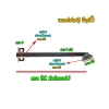 Dolap Çekmecesi için Metal Kapak Makası | 25 cm Amortisör Piston (1 Çift)