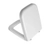 Duroplast Klozet Kapağı - 50.2 x 38.4 x 6.2 cm, Beyaz