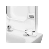 Duroplast Klozet Kapağı - 50.2 x 38.4 x 6.2 cm, Beyaz
