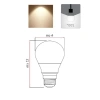 E27 14W LED Lamba - 1521LM Sarı Işık